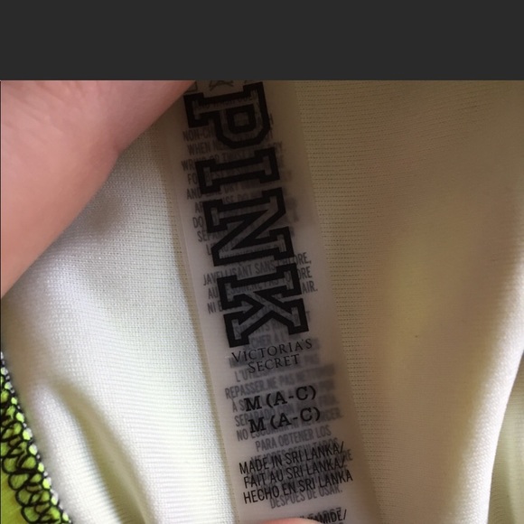 Neon High Neck Swim Top - Picture 4 of 4